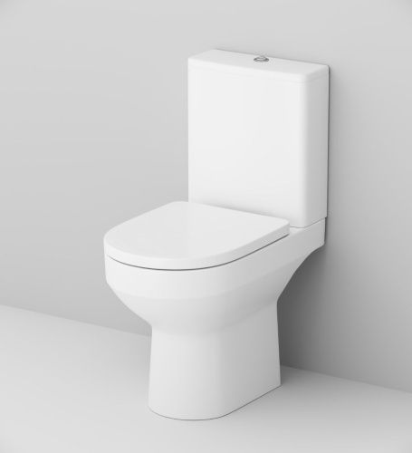 Унитаз напольный с бачком Am.Pm Spirit V2.0 C708600SC белый с сиденьем микролифт душевой смыв - фото 3