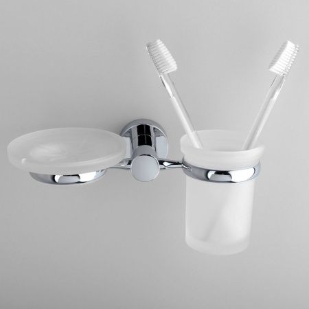 Стакан с мыльницей WasserKRAFT 9426