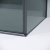 Душевая перегородка Grossman Galaxy 200.K33.01.90.42.10 90х195 стекло тонированное профиль графит