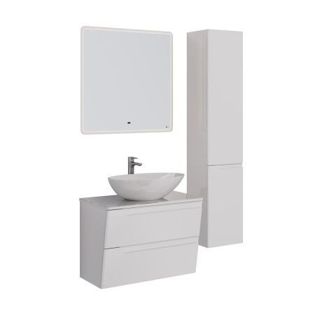 Тумба под раковину LeMark Miano LM06M80T 70х40 подвесная цвет белый