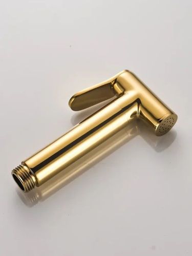 Гигиенический душ со смесителем ALMAes Benito AL-859-08 золото - фото 2