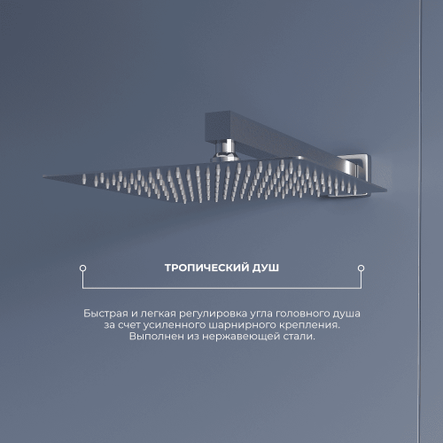 Душевая система RGW Shower Panels 51140856-01 встраиваемая в стену цвет хром - фото 3