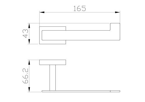 Бумагодержатель Wonzon & Woghand Flat WW-9716 - фото 2