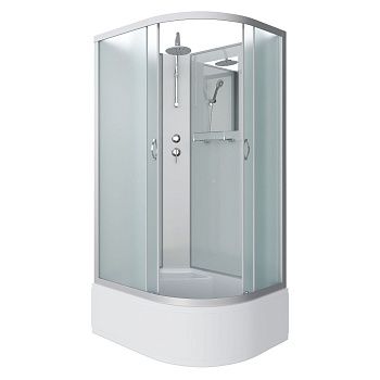 Душевая кабина Niagara Classic 23101424LBKT 120х80 асимметричная без крыши ориентация левая