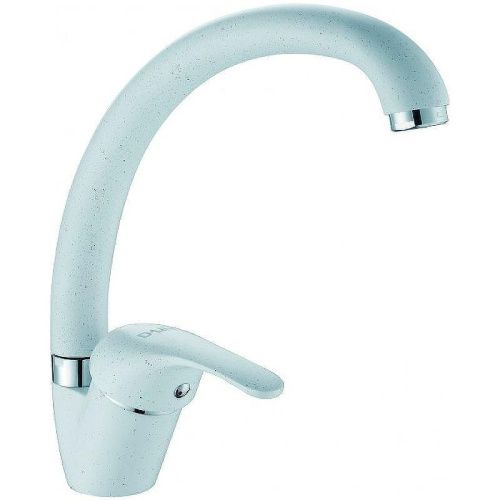 Смеситель для кухни D-Lin D150411-C на мойку белый - фото 2