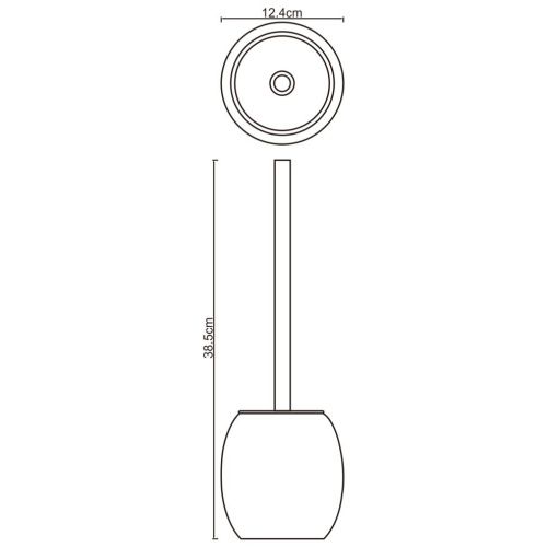 Ершик для унитаза WasserKRAFT 6727 - фото 5