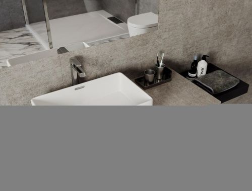 Раковина керамическая Allen Brau Fantasy 4.11003.20 60х40 накладная цвет белый без отверстий под смеситель - фото 2