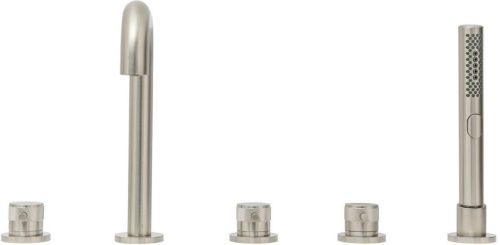 Смеситель Allen Brau Priority 5.31007-BN на борт ванны никель - фото 2