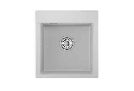 Кухонная мойка Granula 4701, АРКТИК 45х50 цвет белый поверхность матовая