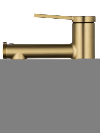 Смеситель Wonzon & Woghand WW-H1017-BG на раковину золото