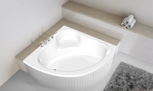 Ванна акриловая C-Bath CBS001001 120х120 угловая четверть круга - фото 4