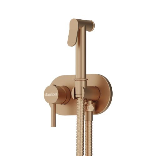 Гигиенический душ со смесителем Damixa Option 214000000 бронза - фото 2