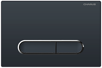 Клавиша смыва механическая CHARUS Magnus FP.340.DW.01 цвет черный