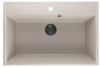 Кухонная мойка Ulgran Quartz Forte 760-02 75х50 цвет бежевый