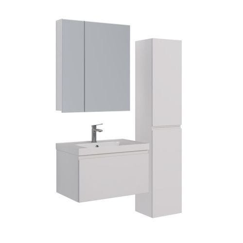 Зеркало-шкаф LeMark Universal LM70ZS-U 70х80 подвесной - фото 4