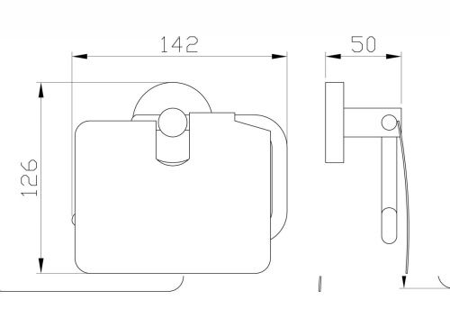 Бумагодержатель Wonzon & Woghand Easy WW-8126 - фото 2