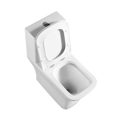 Унитаз напольный с бачком BelBagno NEON BB8617CPR-MN/SC белый с сиденьем микролифт безободковый каскадный смыв - фото 2