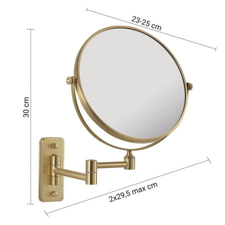 Косметическое зеркало Gedy Gaia CO2024(88)
