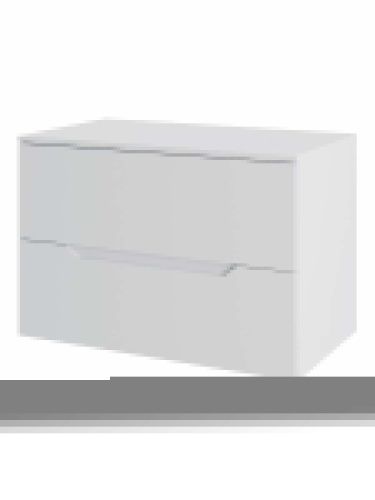 Тумба под раковину Orange Line Li-80TuwMDF 80х50 подвесная цвет белый - фото 3