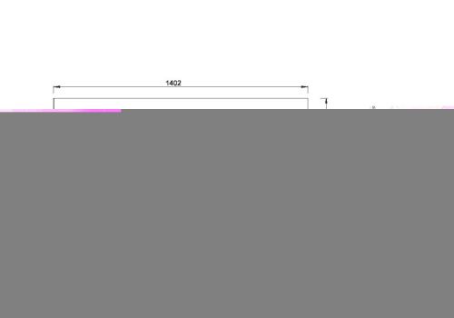 Столешница Armadi Art Flat 869-140 140х50 подвесная цвет белый - фото 2