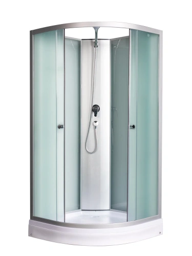 Душевая кабина River NARA 10000002998 100х100 четверть круга без крыши ориентация универсальная - фото 4