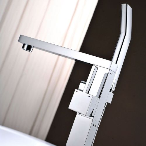 Смеситель Vincea VTF-101CH напольный хром - фото 4