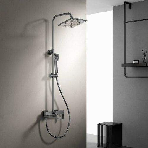 Душевая стойка Belz B613 B24613-3 настенная цвет нержавеющая сталь - фото 3