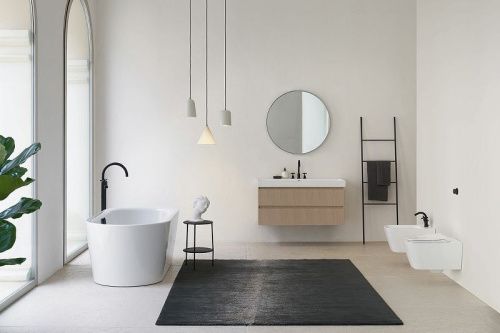 Биде подвесное GSI Nubes 9665111_УЦ/4 цвет белый - фото 4