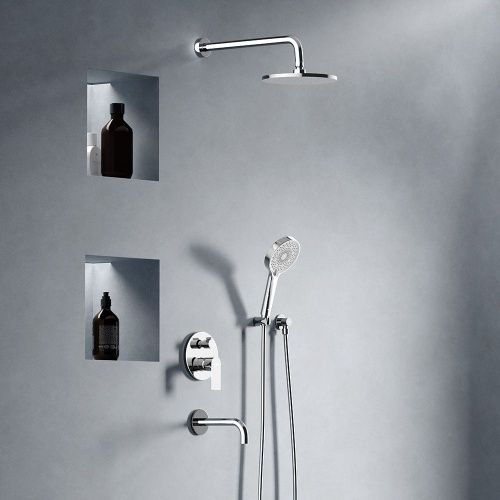 Душевая система Damixa Apollo 947510000 встраиваемая в стену цвет хром - фото 3