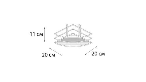 Полка в ванную комнату Fixsen FX-710B-1 - фото 3