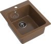 Кухонная мойка Granfest Praktik P-505 терракот 50х45 цвет коричневый поверхность матовая
