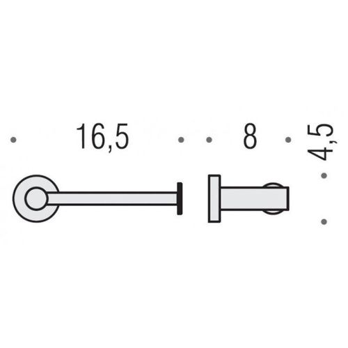 Бумагодержатель Colombo Plus W4908.NM - фото 2