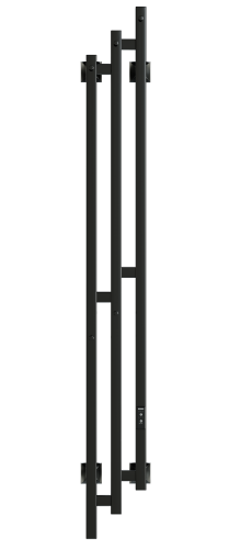 Полотенцесушитель электрический Indigo Forma LEF80-50BRRt 55х80 черный - фото 2