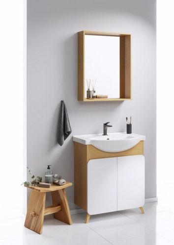 Зеркало Aqwella Y BAS0207DZ 80х10 подвесное - фото 3