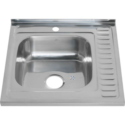 Кухонная мойка Melana 006 t L (*10) 60х60 цвет хром поверхность полированная - фото 2