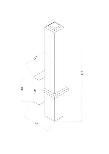 Бра Maytoni Technical Kant C002WL-L12CH4K - фото 5