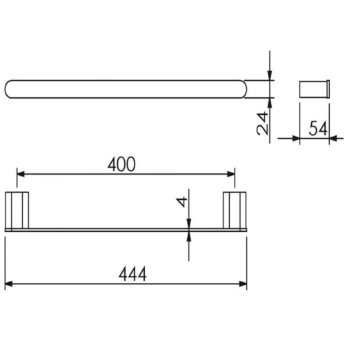 Полотенцедержатель Langberger Lugano 24001A - фото 3