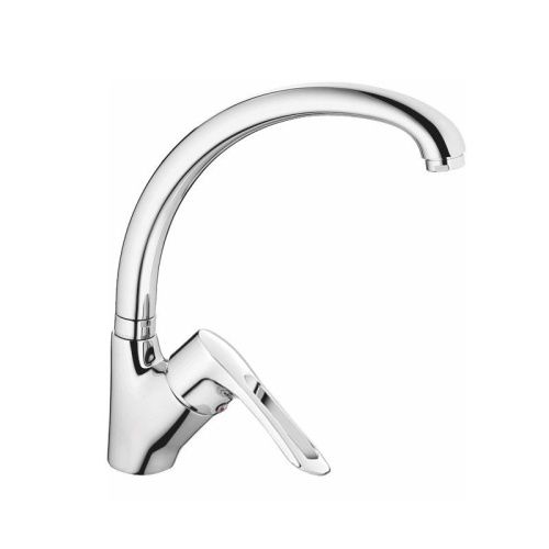 Смеситель для кухни Cron CN4166 на мойку хром - фото 2