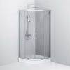 Душевой уголок Am.Pm Gem W90G-401-090WT 90х90 стекло прозрачное профиль хром без поддона
