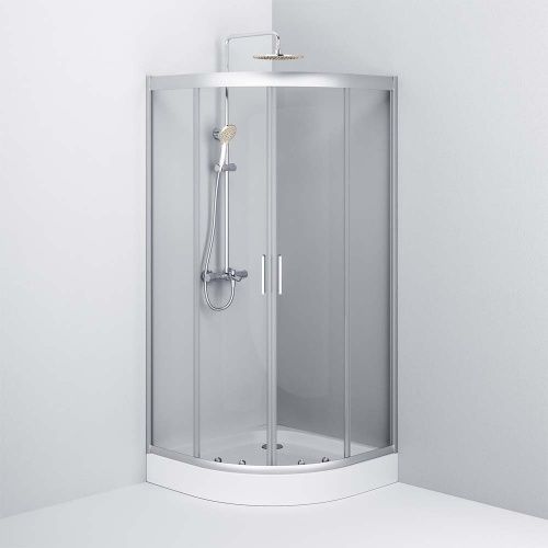 Душевой уголок Am.Pm Gem W90G-401-090WT 90х90 стекло прозрачное профиль хром без поддона - фото 5