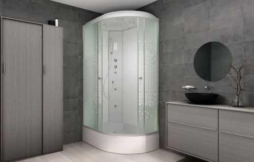 Душевая кабина AvaCan L720LGM+EL 120х80 асимметричная с крышей ориентация левая - фото 3