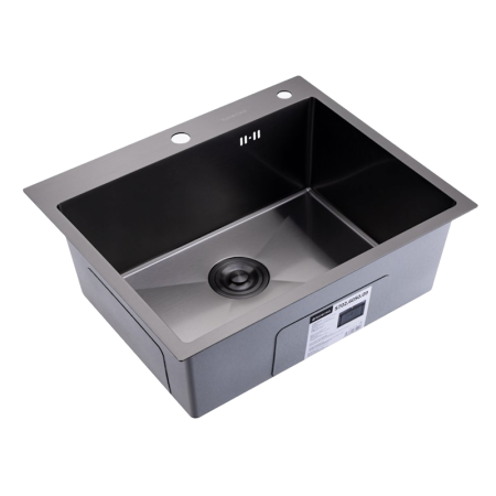 Кухонная мойка Splenka S702.6050.09 60х50 цвет серый поверхность матовая