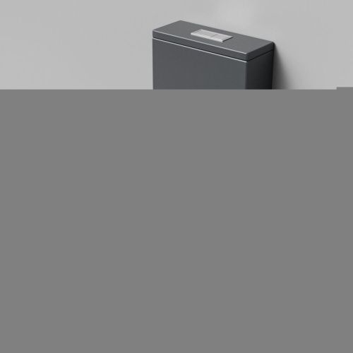 Унитаз напольный с бачком Grossman GR-4458GMSQ серый с сиденьем микролифт безободковый смыв торнадо - фото 5