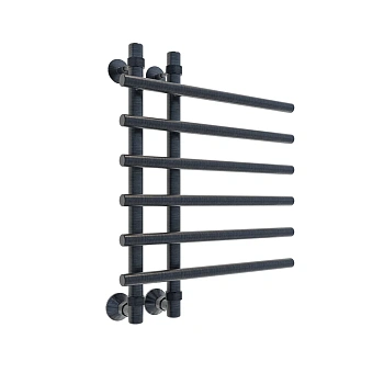 Полотенцесушитель водяной Veconi Tufo T601050GR 50х60 серый