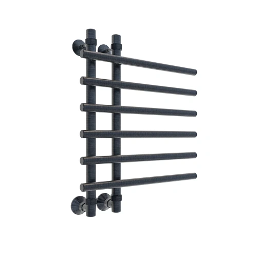 Полотенцесушитель водяной Veconi Tufo T601050GR 50х60 серый