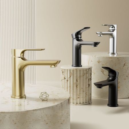 Смеситель Raglo R03 R03.10.06 на раковину черный