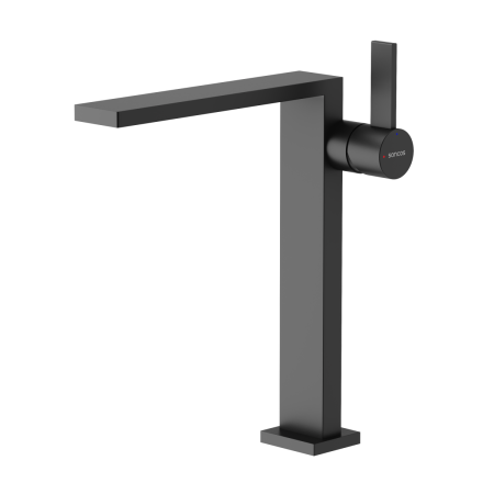 Смеситель Sancos Linn SC9020MB на раковину черный