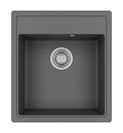 Кухонная мойка Misty Imperial IMP-46х51-04 45х50 цвет серый поверхность матовая