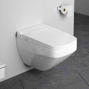 Унитаз подвесной Am.Pm Inspire V2.0 CCC50A1700SC белый с сиденьем микролифт безободковый каскадный смыв