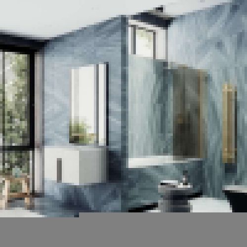 Душевая шторка на ванну Maybah Glass MGV-625-3 80х140 стекло тонированное профиль золото ориентация универсальная - фото 2